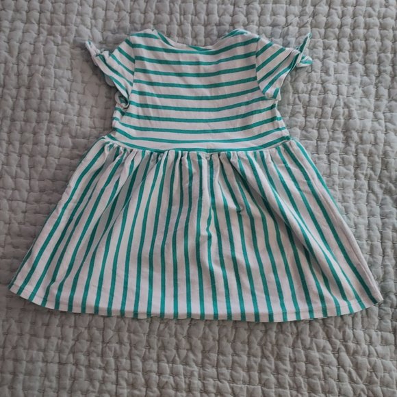 Girls Striped Gymboree Dress and BeeCotton Bloomers - Picture 4 of 6